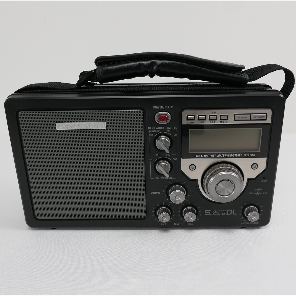 Grundig S350DL AM FM Shortwave Field Radio World Band Portable Receiver Working